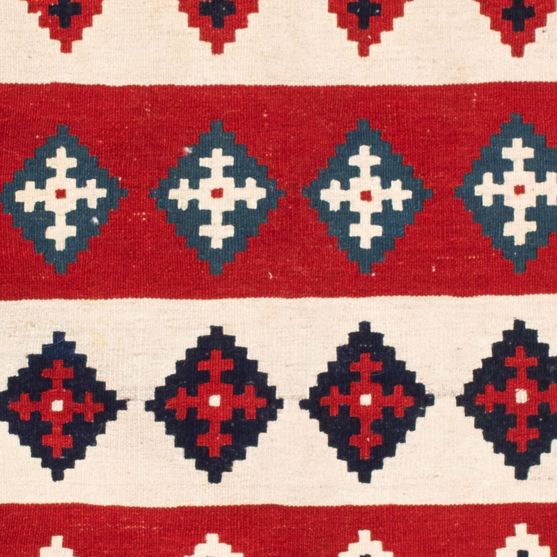 Kelim Rug - Oriental square  - 106 x 103 cm - blue