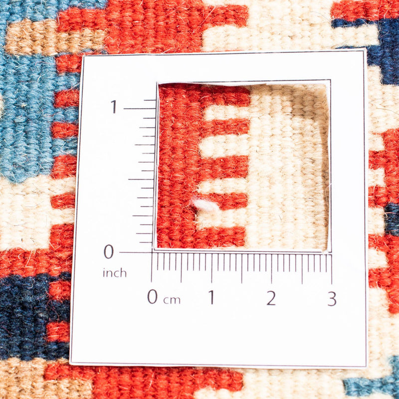 Kelim Rug - Oriental square  - 105 x 102 cm - red