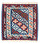 Kelim Rug - Oriental square  - 104 x 101 cm - blue