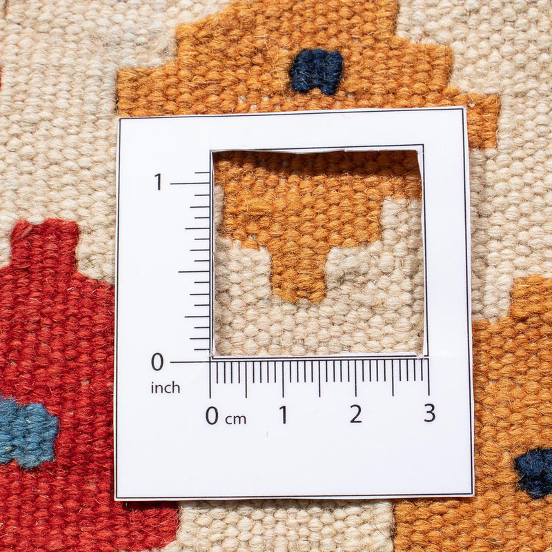 Runner Kelim Rug - Oriental - 297 x 149 cm - dark red