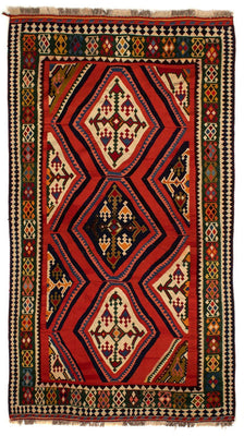 Kelim Rug - Oriental - 290 x 173 cm - dark red