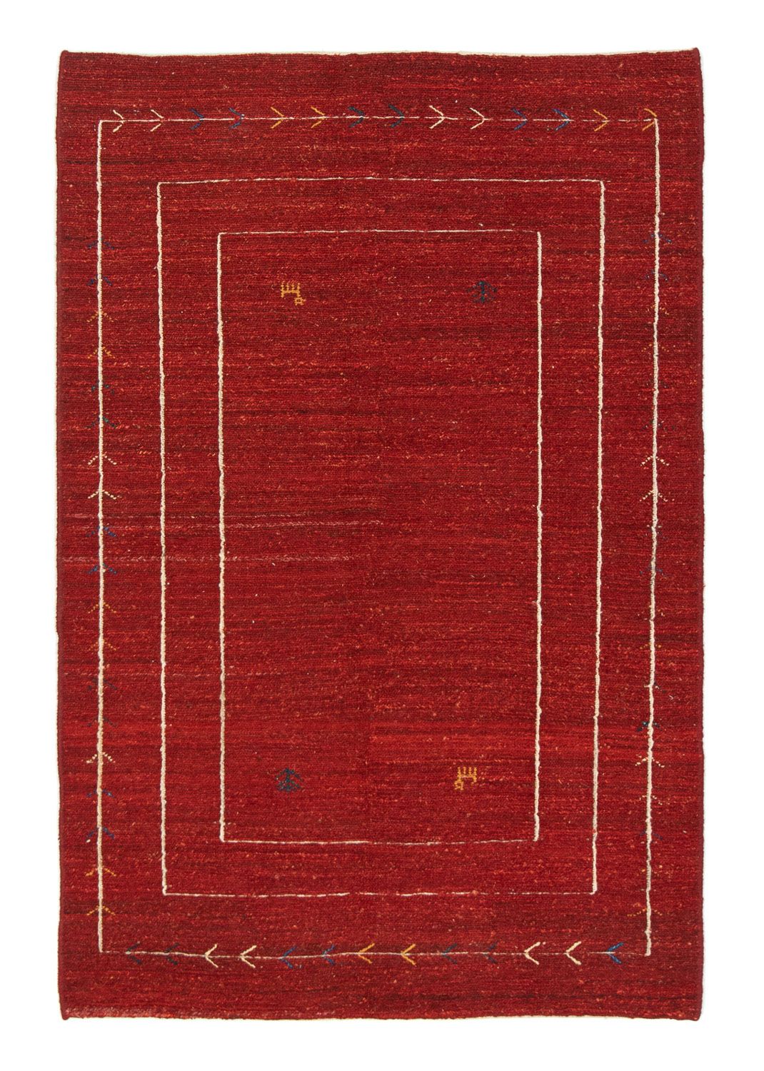 Gabbeh Rug - Perser - 173 x 114 cm - red