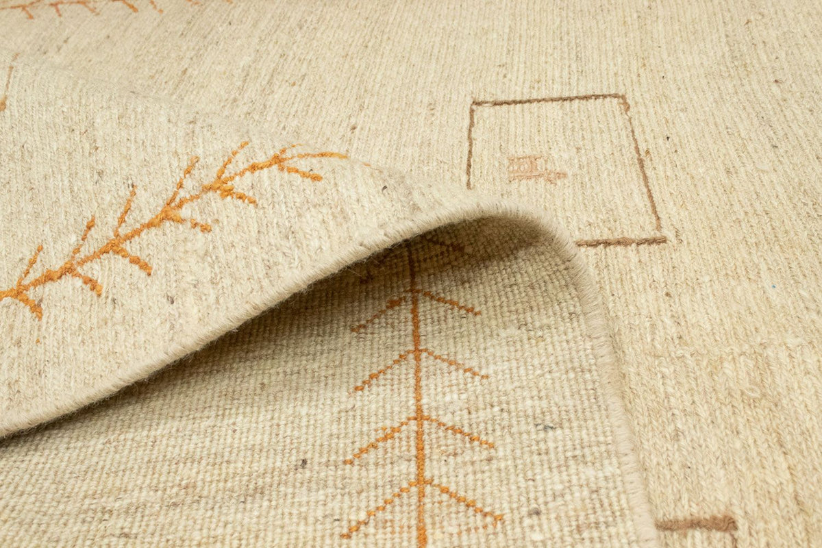 Gabbeh Rug - Perser - 188 x 139 cm - beige