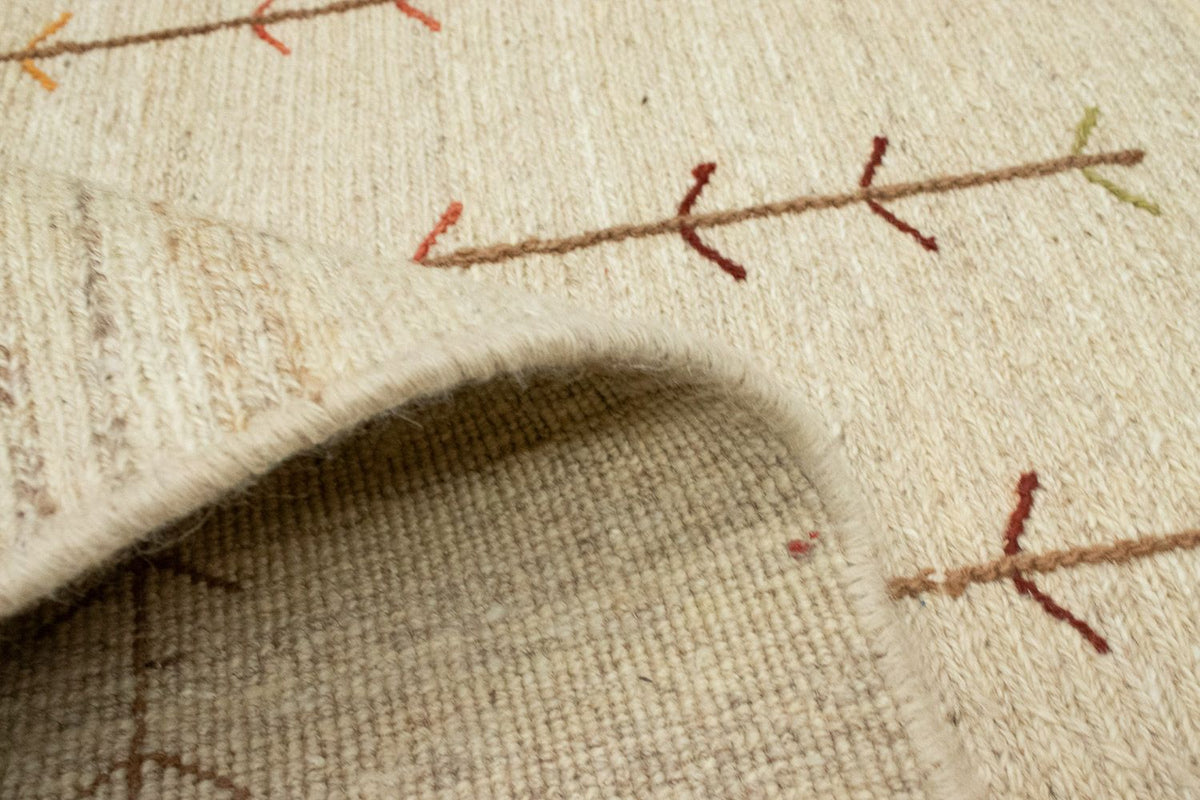 Persian Gabbeh Rug 101x145cm - Perserteppich Wollteppich