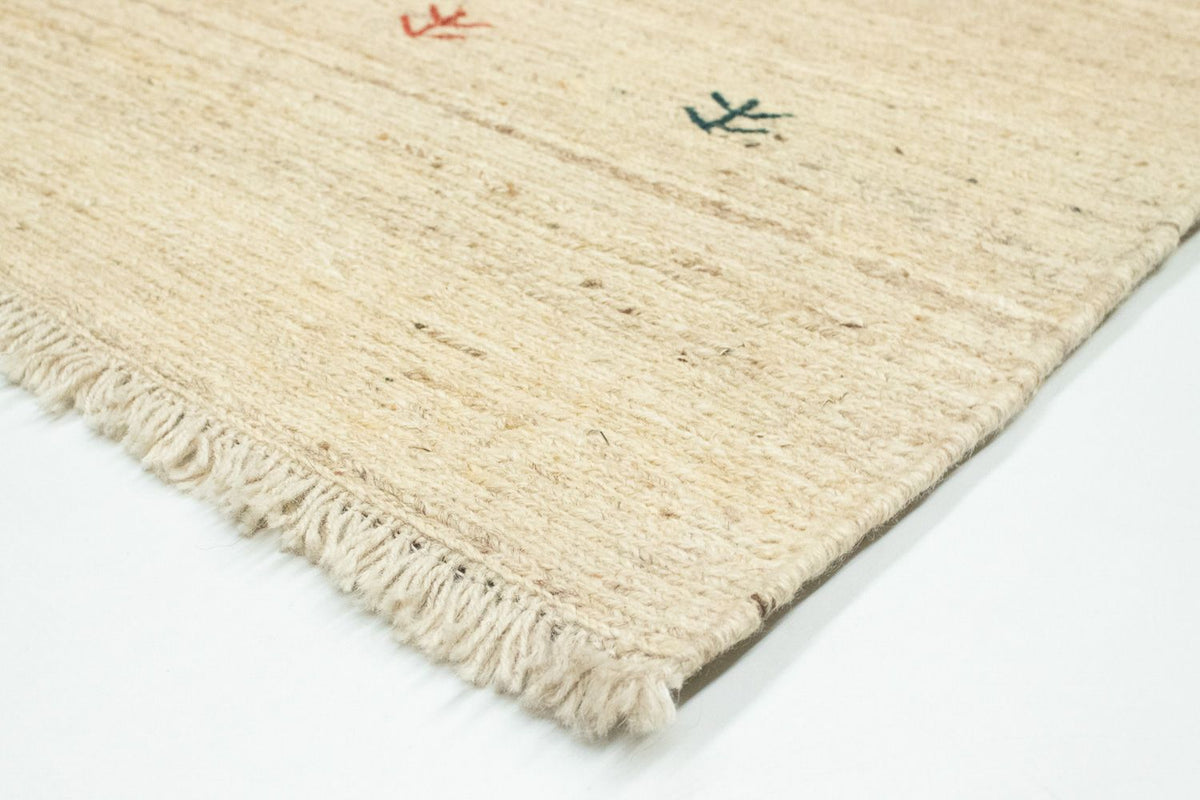 Gabbeh Rug - Perser - 138 x 75 cm - beige