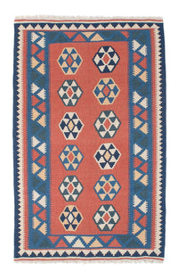 Kelim Rug - Oriental - 191 x 122 cm - dark blue