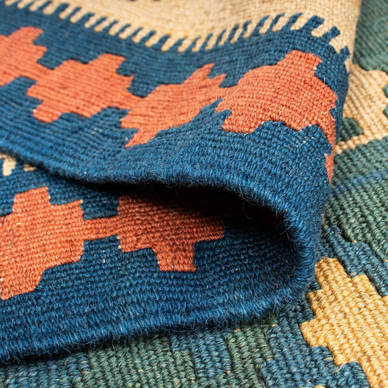 Kelim Rug - Oriental - 198 x 121 cm - blue