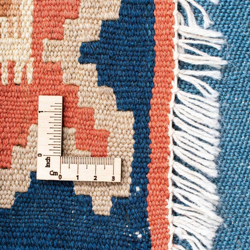 Kelim Rug - Oriental - 200 x 159 cm - blue