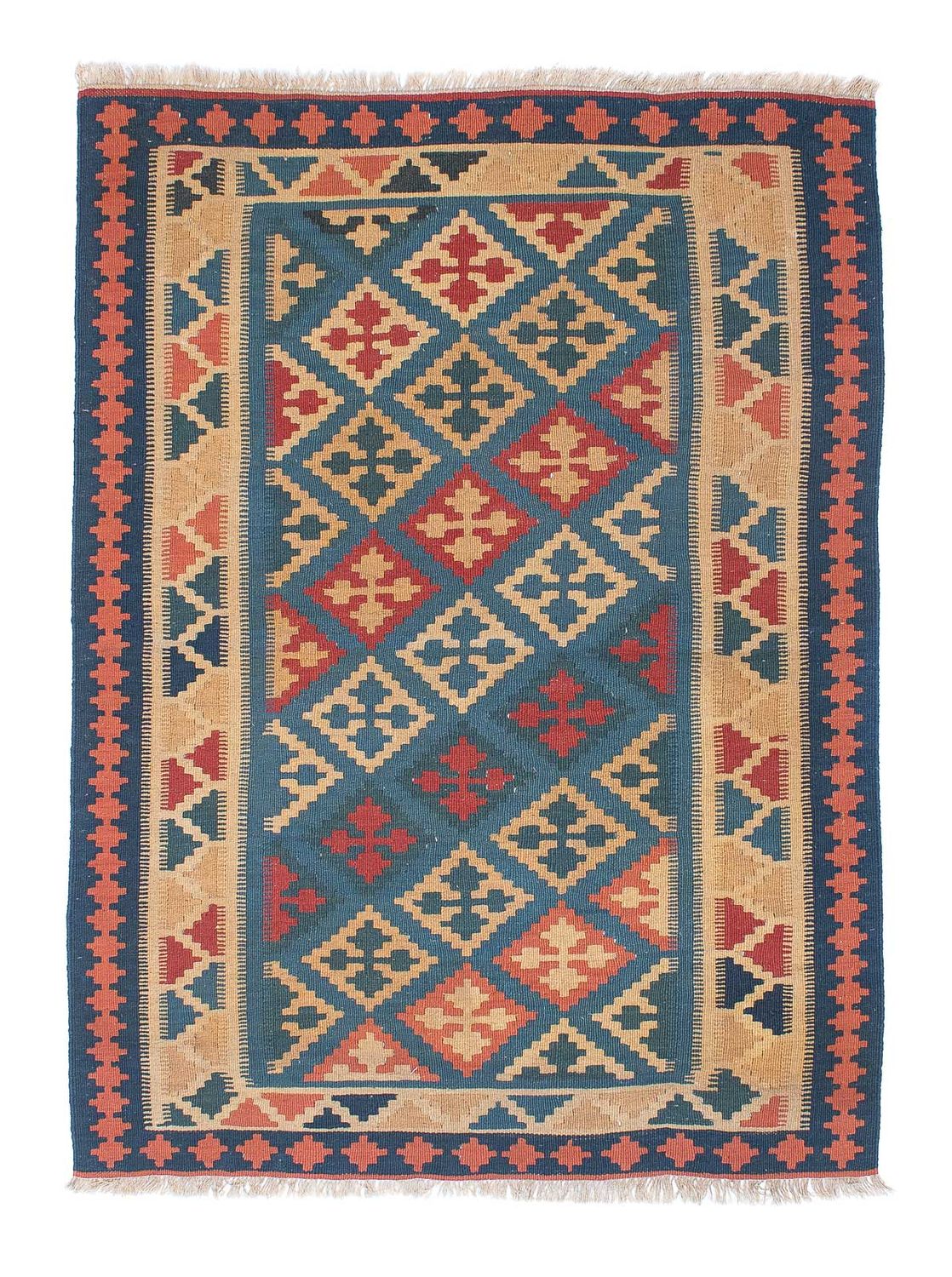 Kelim Rug - Oriental - 168 x 118 cm - blue