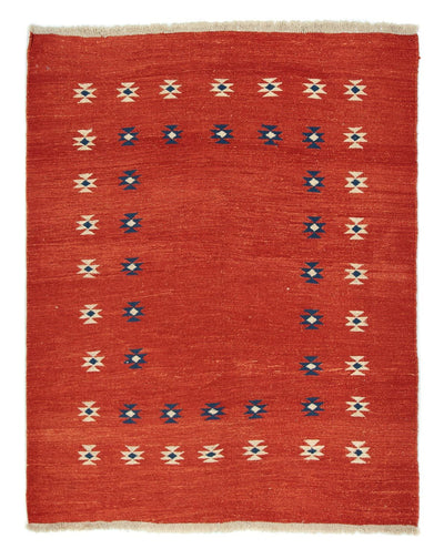 Persian Gabbeh Rug 152x192cm - Perserteppich Wollteppich
