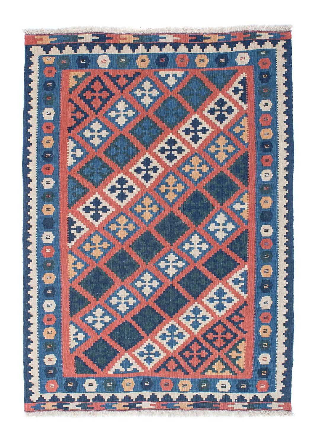Kelim Rug - Oriental - 186 x 133 cm - multicolored