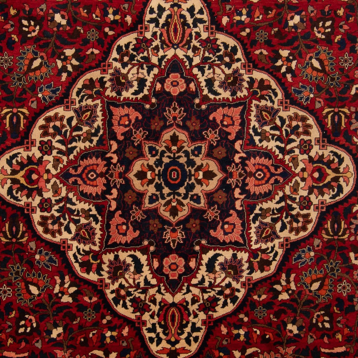 Perser Rug - Nomadic - 365 x 263 cm - dark red