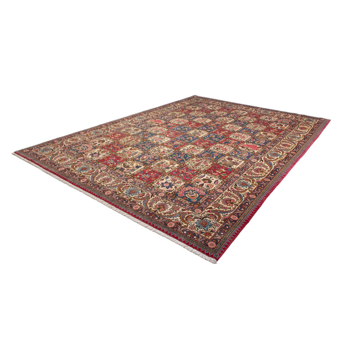 Perser Rug - Nomadic - 363 x 253 cm - dark red