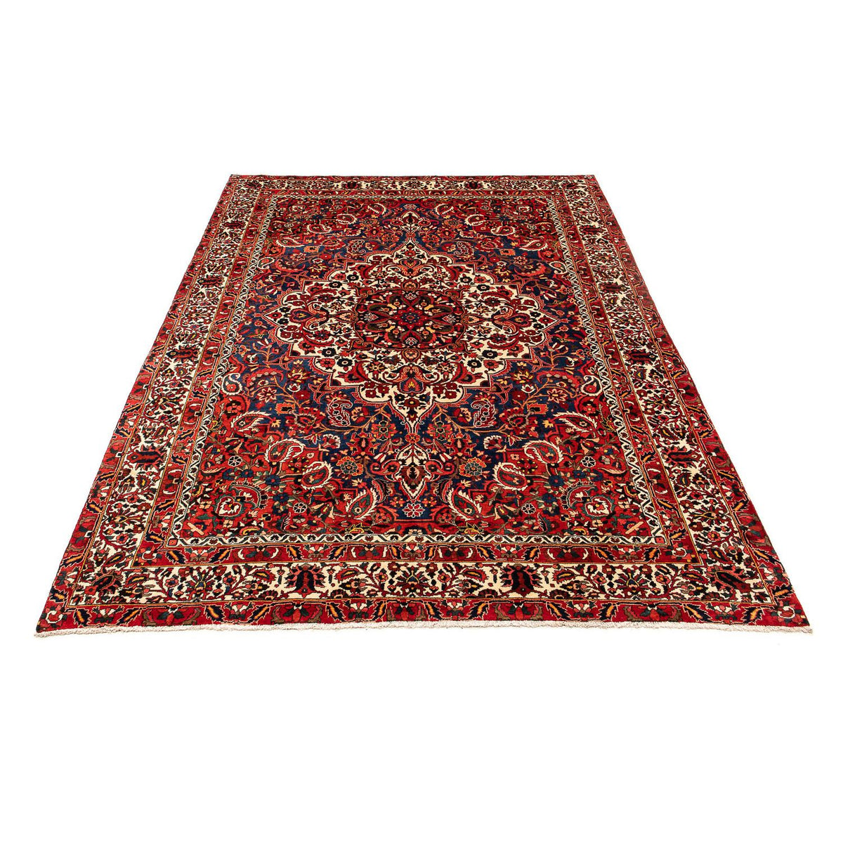Perser Rug - Nomadic - 375 x 272 cm - dark red