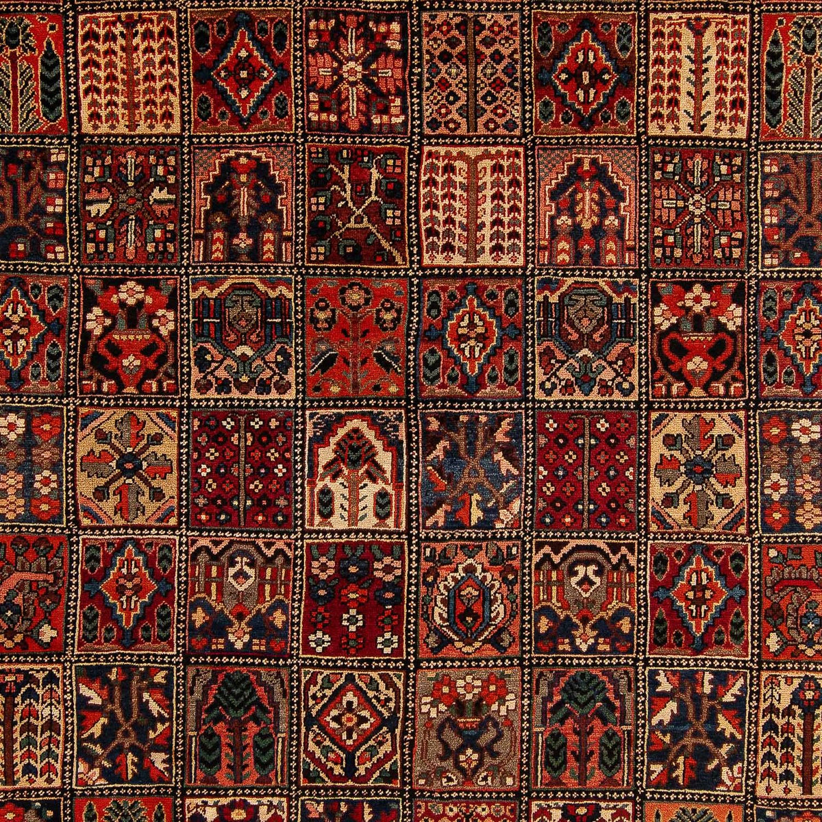 Perser Rug - Nomadic - 351 x 302 cm - dark red