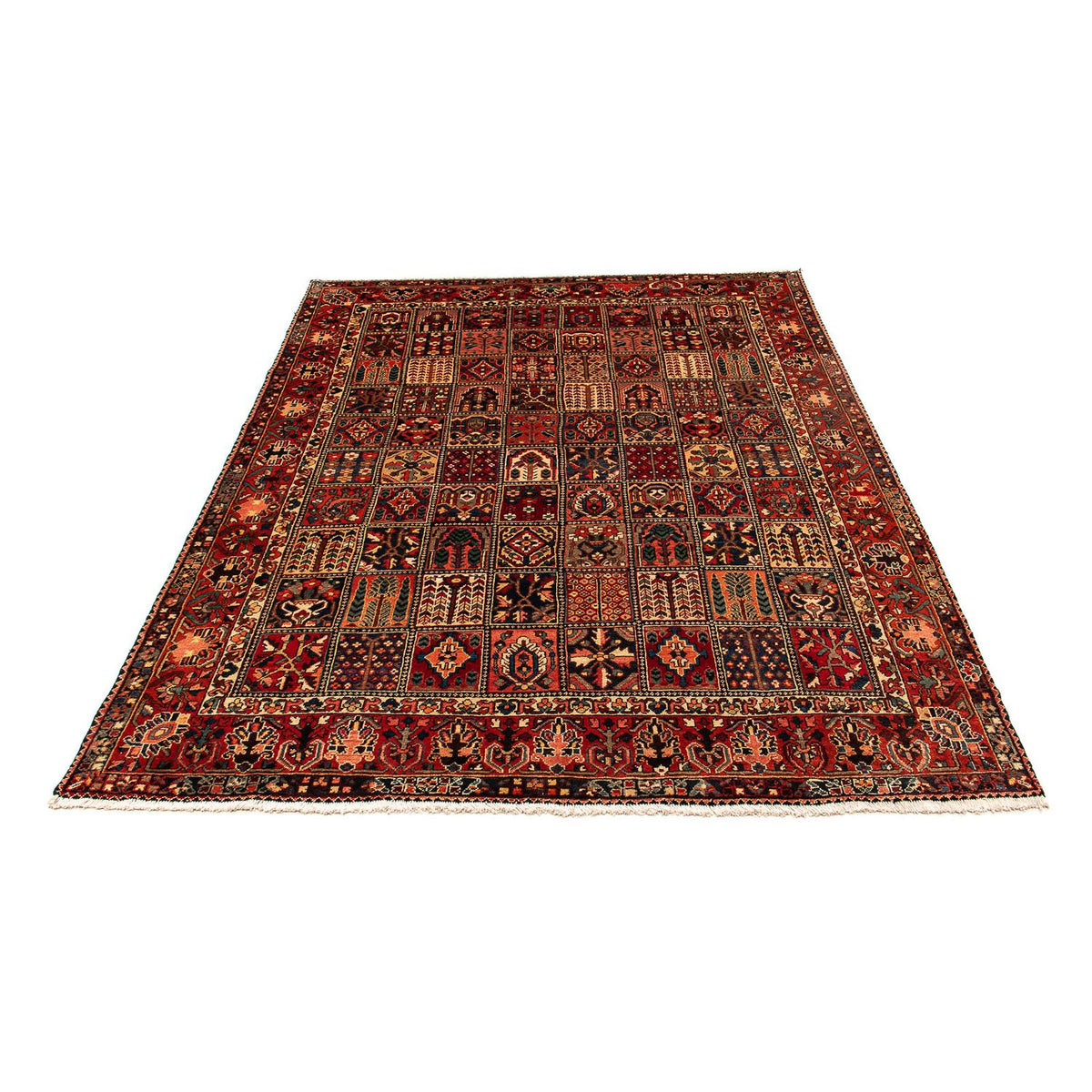 Perser Rug - Nomadic - 351 x 302 cm - dark red