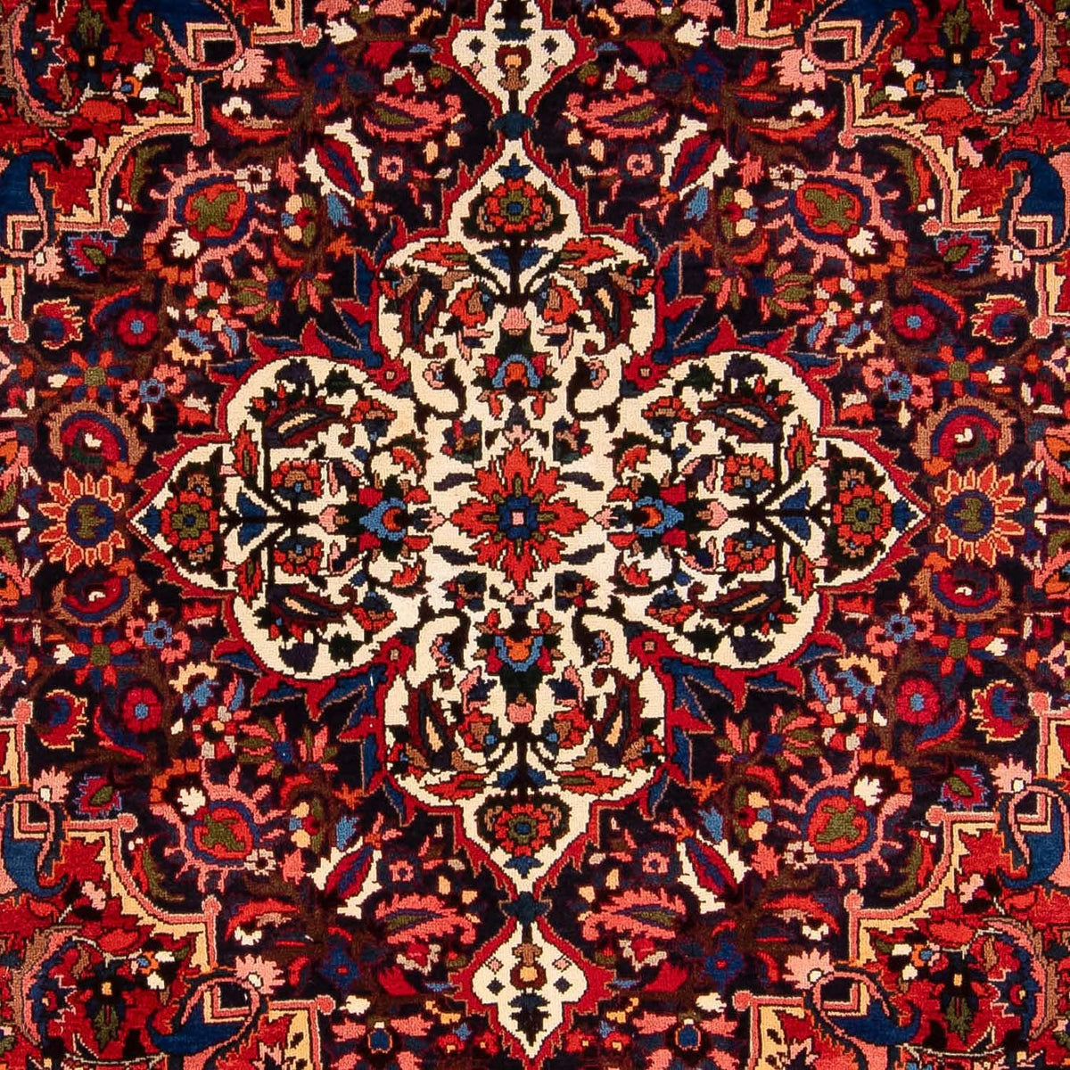 Perser Rug - Nomadic - 372 x 242 cm - dark red