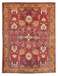 Perser Rug - Nomadic - 189 x 143 cm - red