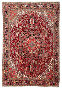 Perser Rug - Nomadic - 334 x 265 cm - dark red