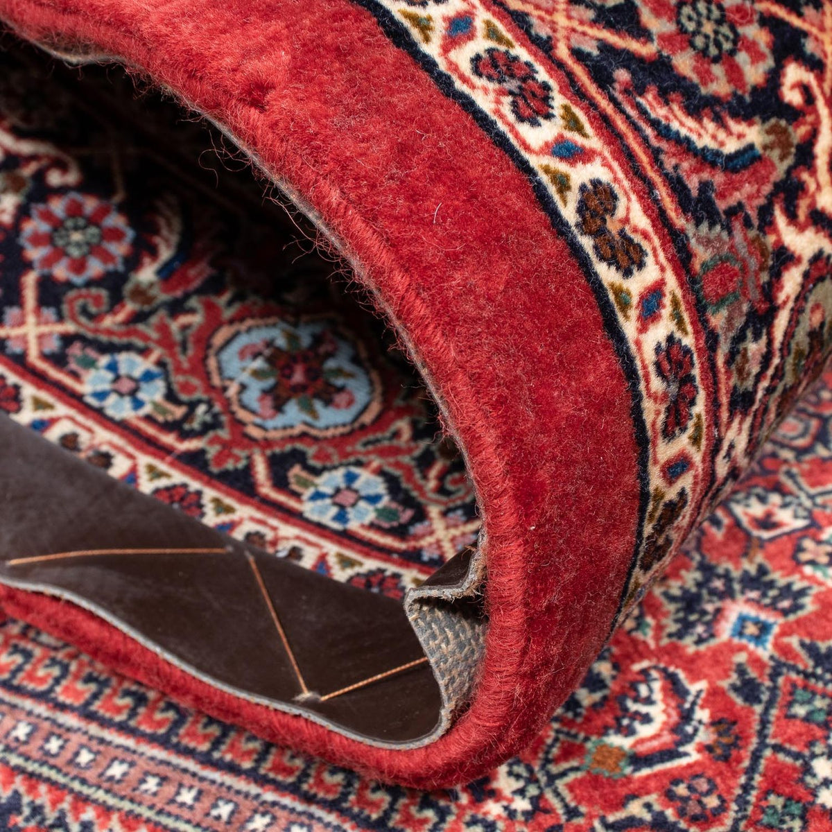 Runner Perser Rug - Bidjar - 199 x 103 cm - red