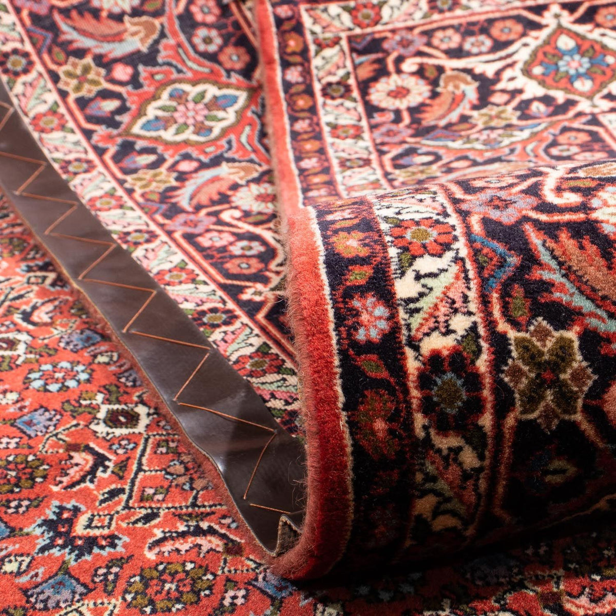 Perser Rug - Bidjar - 284 x 200 cm - dark red