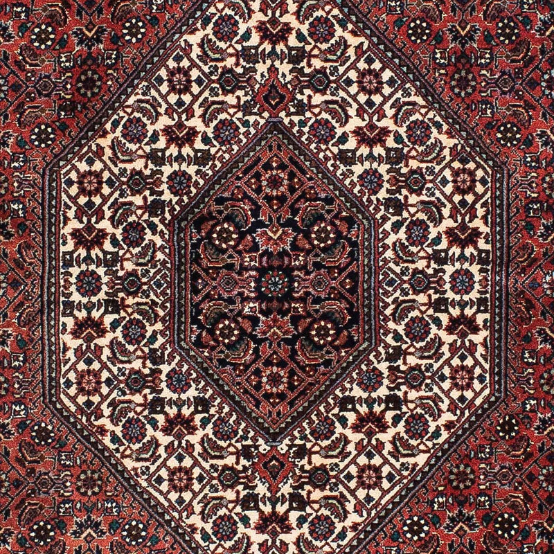 Runner Perser Rug - Bidjar - 205 x 102 cm - dark red