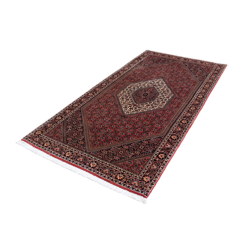 Runner Perser Rug - Bidjar - 205 x 102 cm - dark red