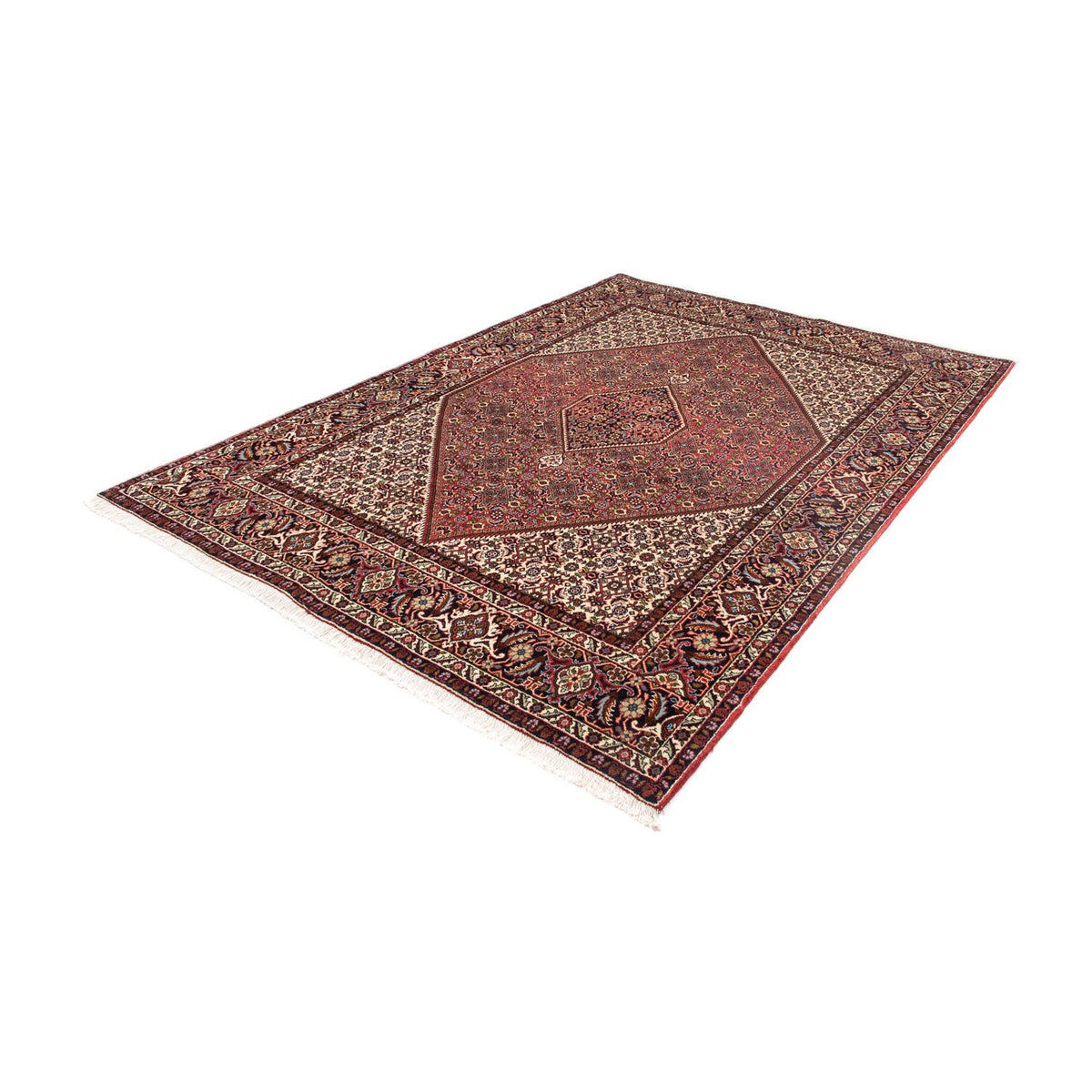 Perser Rug - Bidjar - 251 x 174 cm - light red