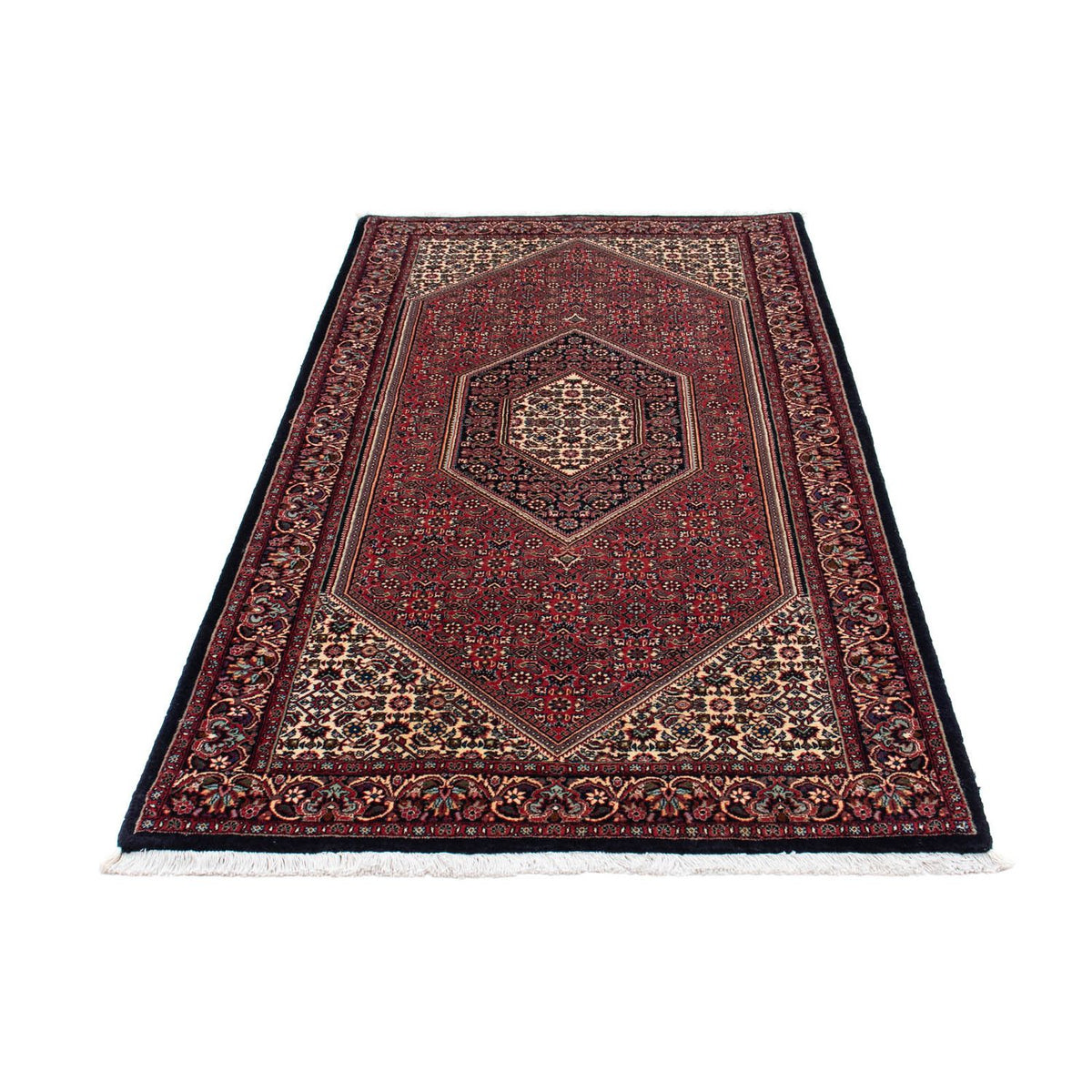 Runner Perser Rug - Bidjar - 195 x 100 cm - dark blue