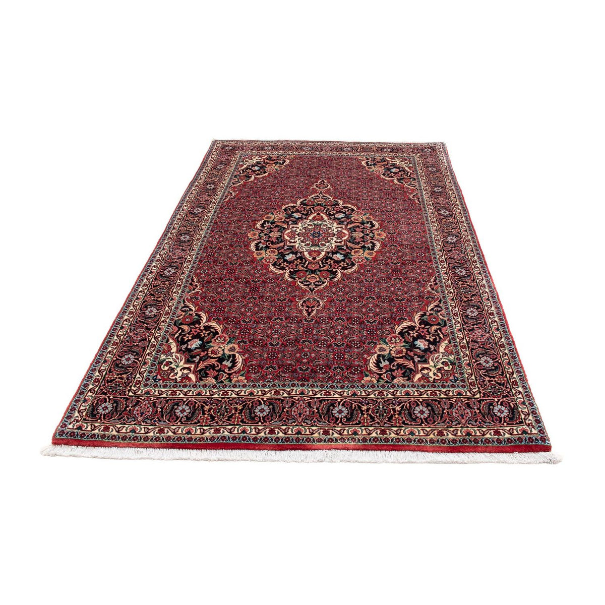 Perser Rug - Bidjar - 223 x 130 cm - light red