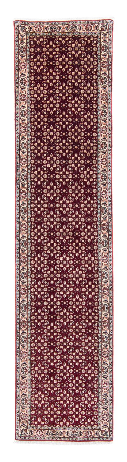 Runner Perser Rug - Bidjar - 334 x 77 cm - dark red