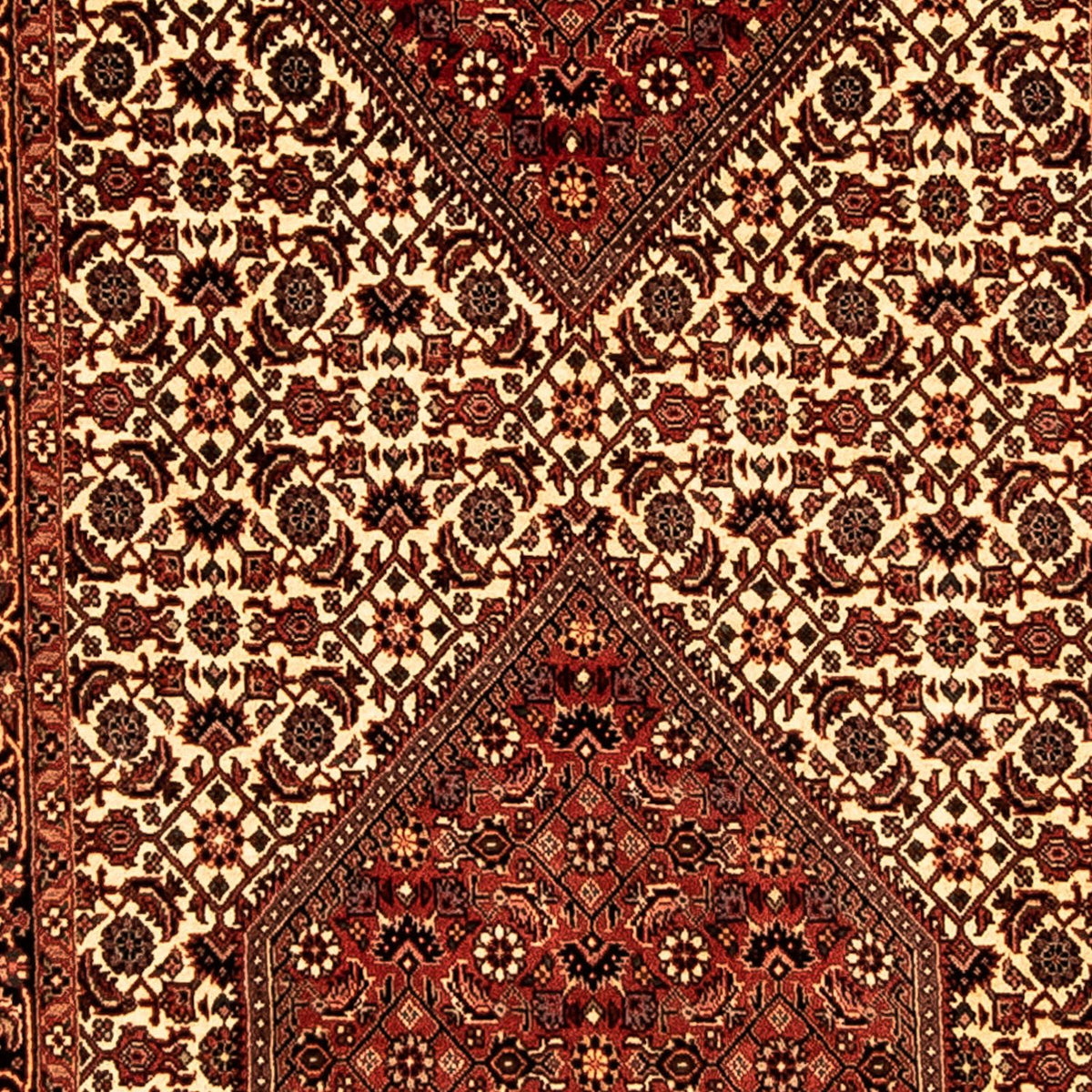 Runner Perser Rug - Bidjar - 305 x 83 cm - brown