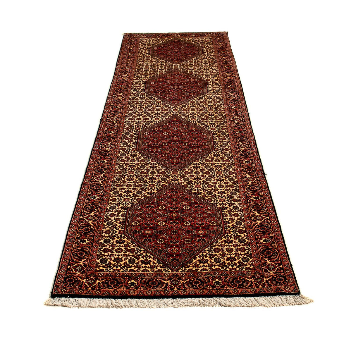 Runner Perser Rug - Bidjar - 305 x 83 cm - brown
