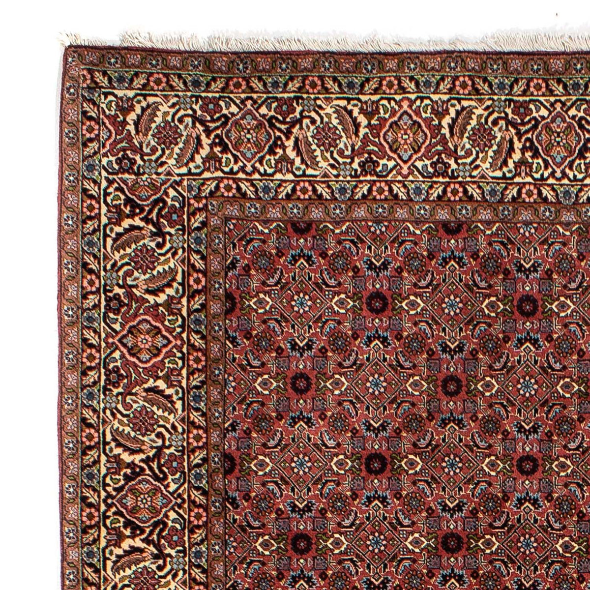 Perser Rug - Bidjar - 257 x 178 cm - dark red
