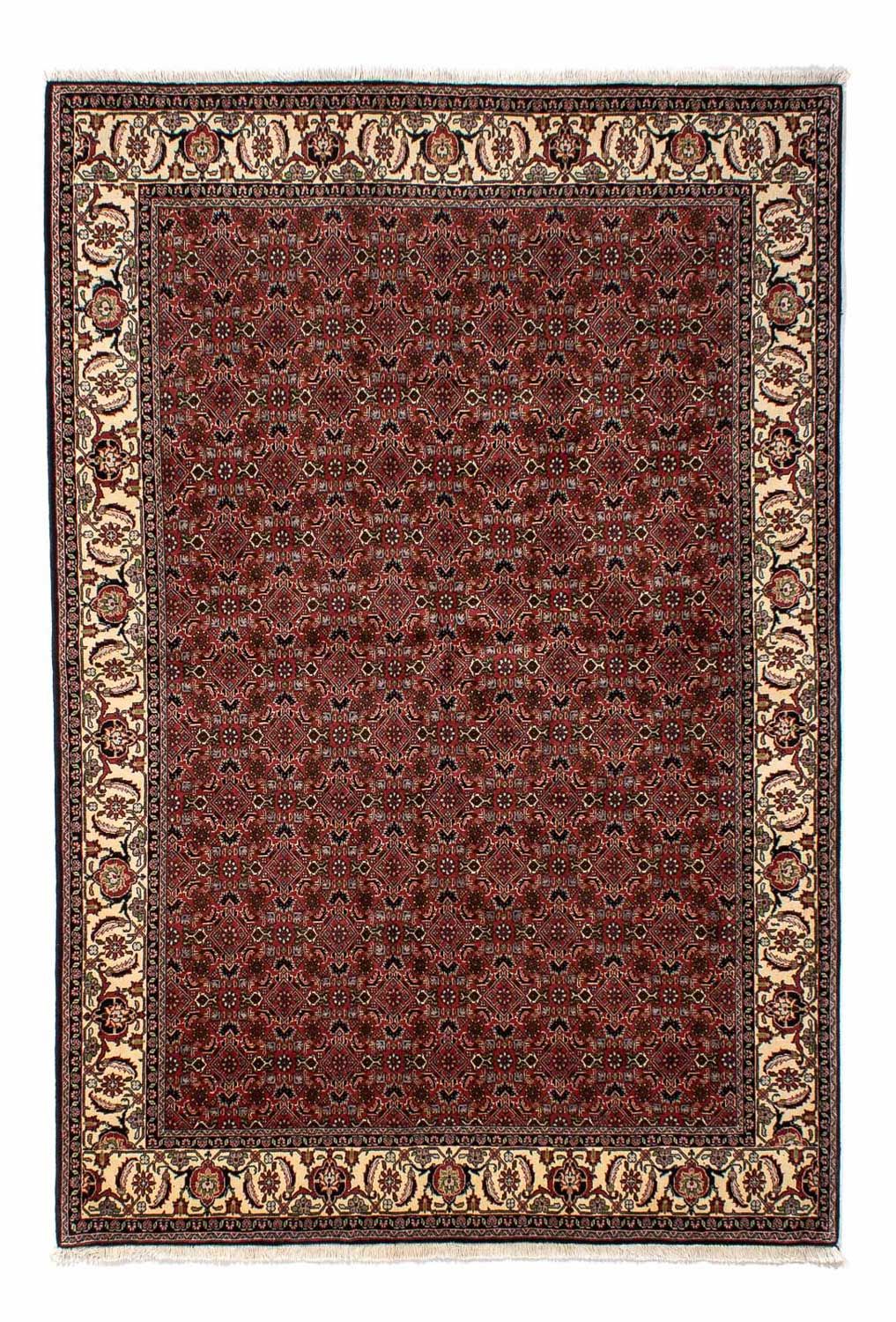 Perser Rug - Bidjar - 245 x 177 cm - dark red