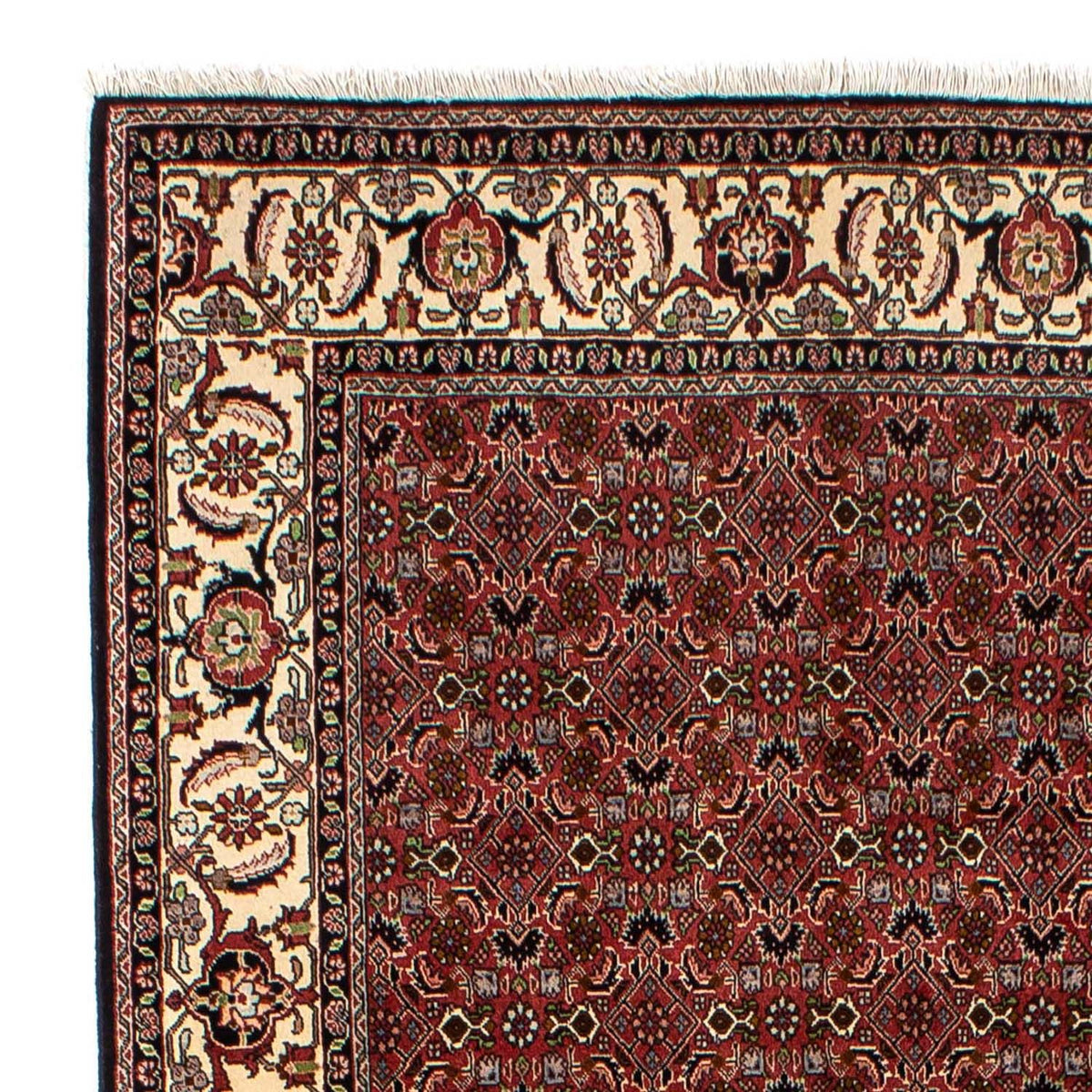 Perser Rug - Bidjar - 245 x 177 cm - dark red
