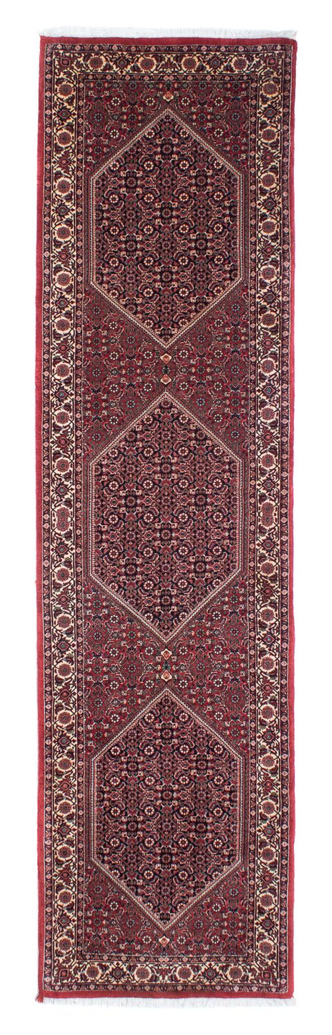 Runner Perser Rug - Bidjar - 315 x 78 cm - red
