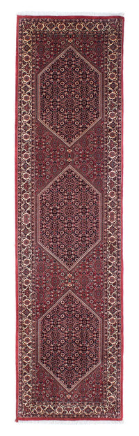 Runner Perser Rug - Bidjar - 315 x 78 cm - red