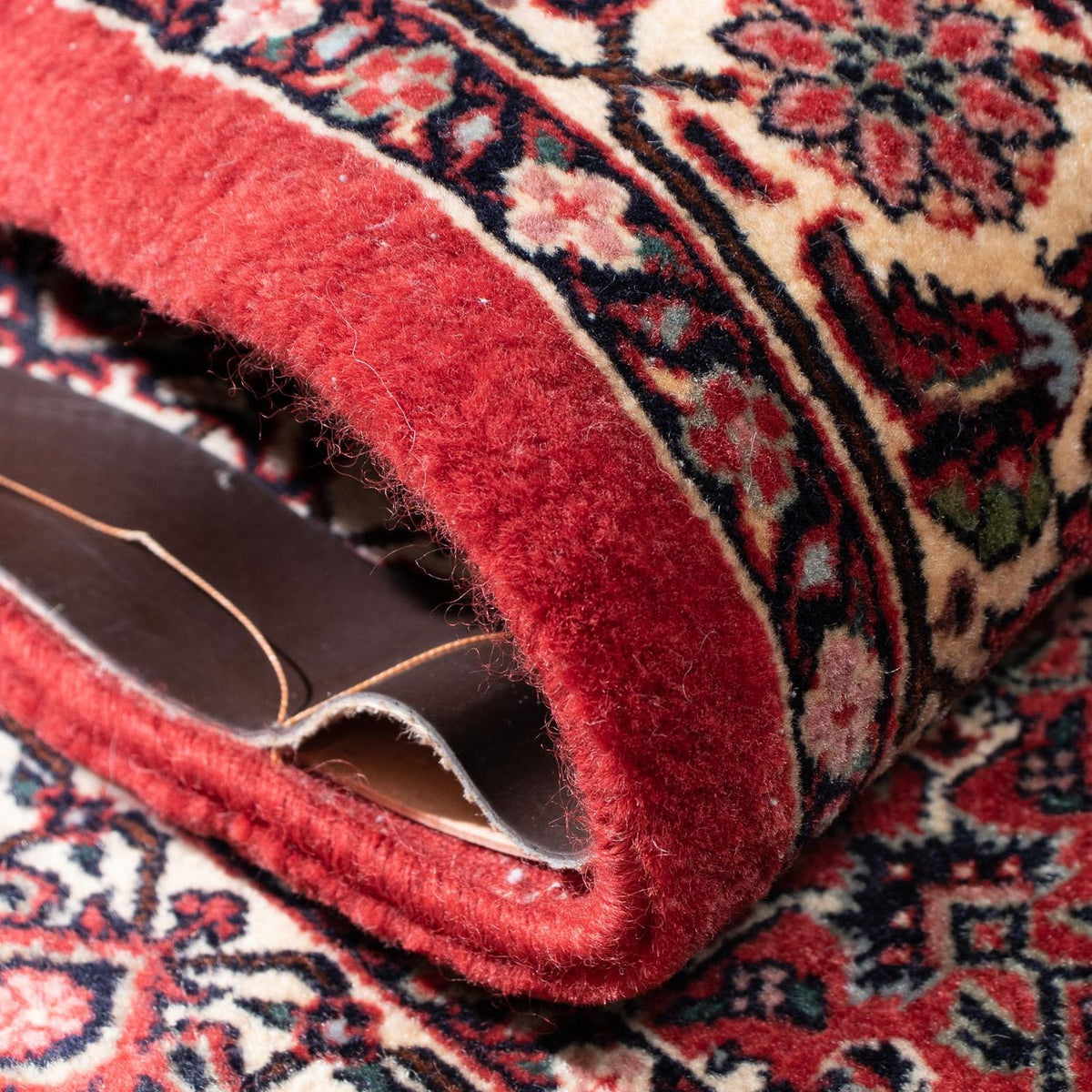 Runner Perser Rug - Bidjar - 315 x 78 cm - red