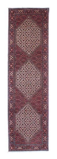 Runner Perser Rug - Bidjar - 282 x 78 cm - light red