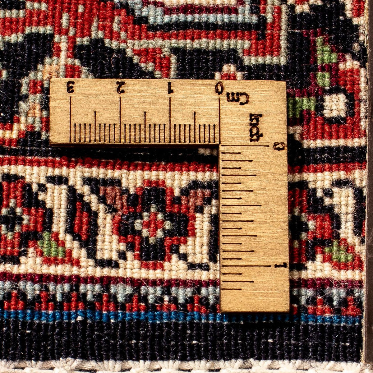 Runner Perser Rug - Bidjar - 297 x 102 cm - dark red