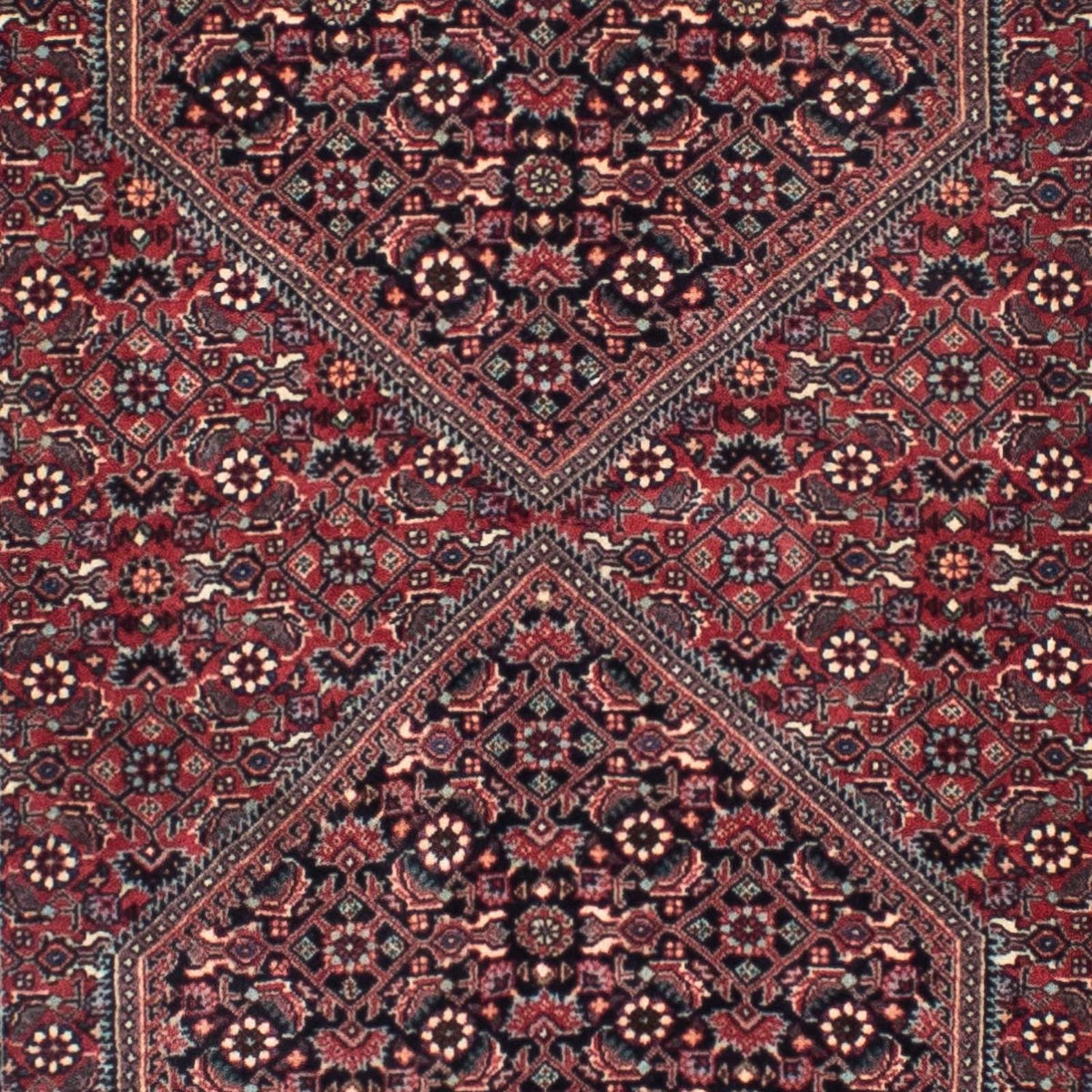 Runner Perser Rug - Bidjar - 288 x 84 cm - red