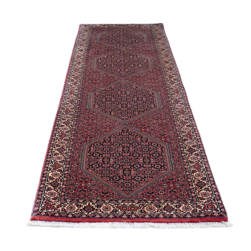 Runner Perser Rug - Bidjar - 288 x 84 cm - red