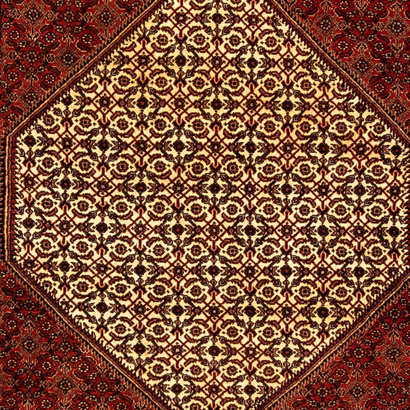 Runner Perser Rug - Bidjar - 305 x 84 cm - dark red