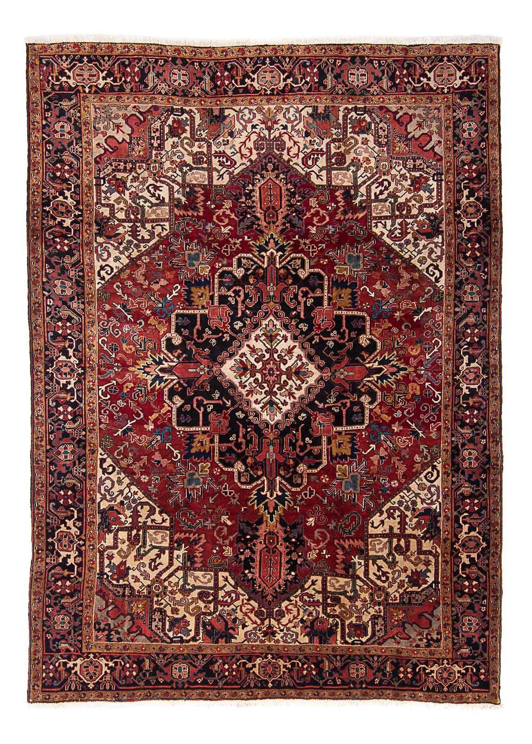 Perser Rug - Nomadic - 326 x 245 cm - dark red