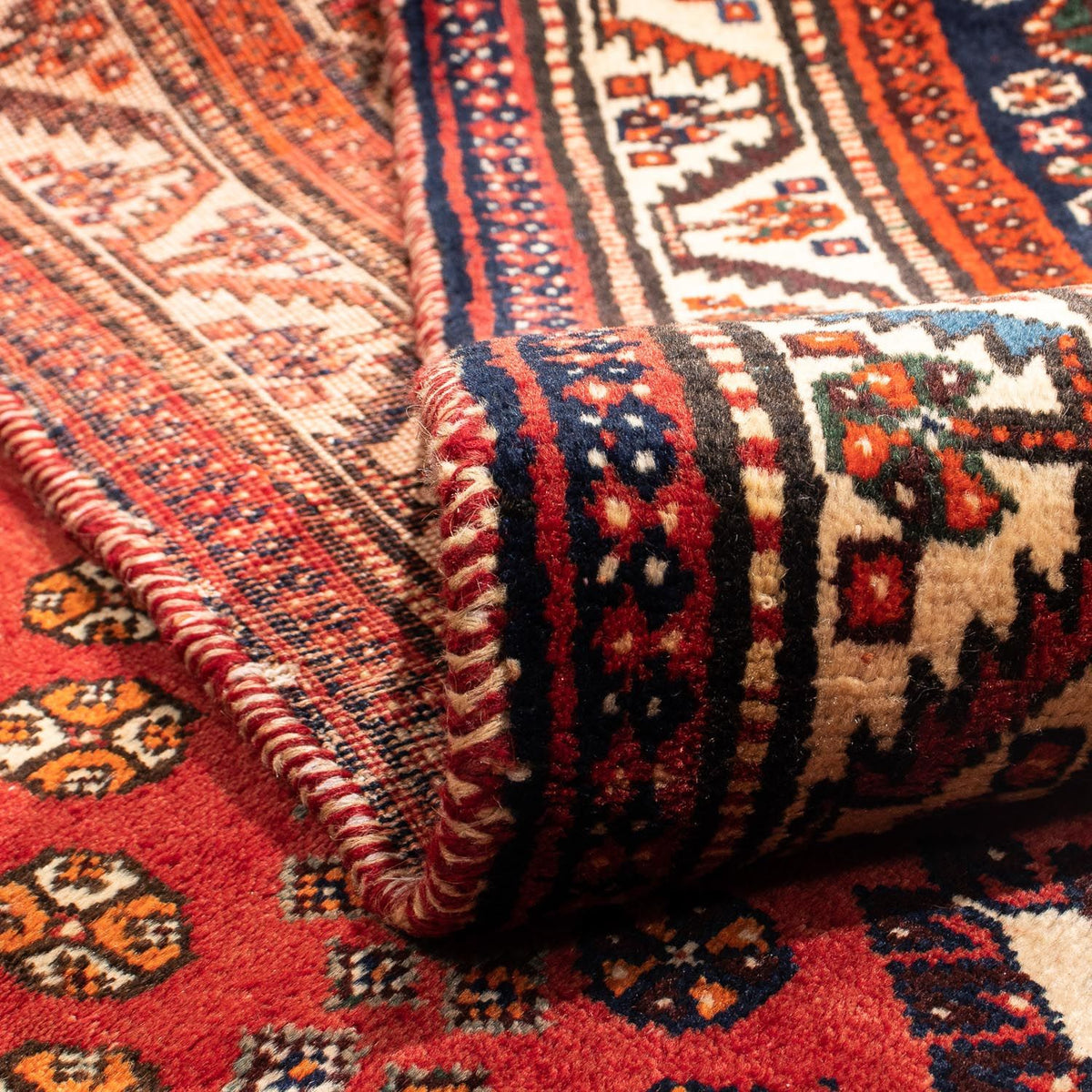 Perser Rug - Nomadic - 303 x 205 cm - dark red