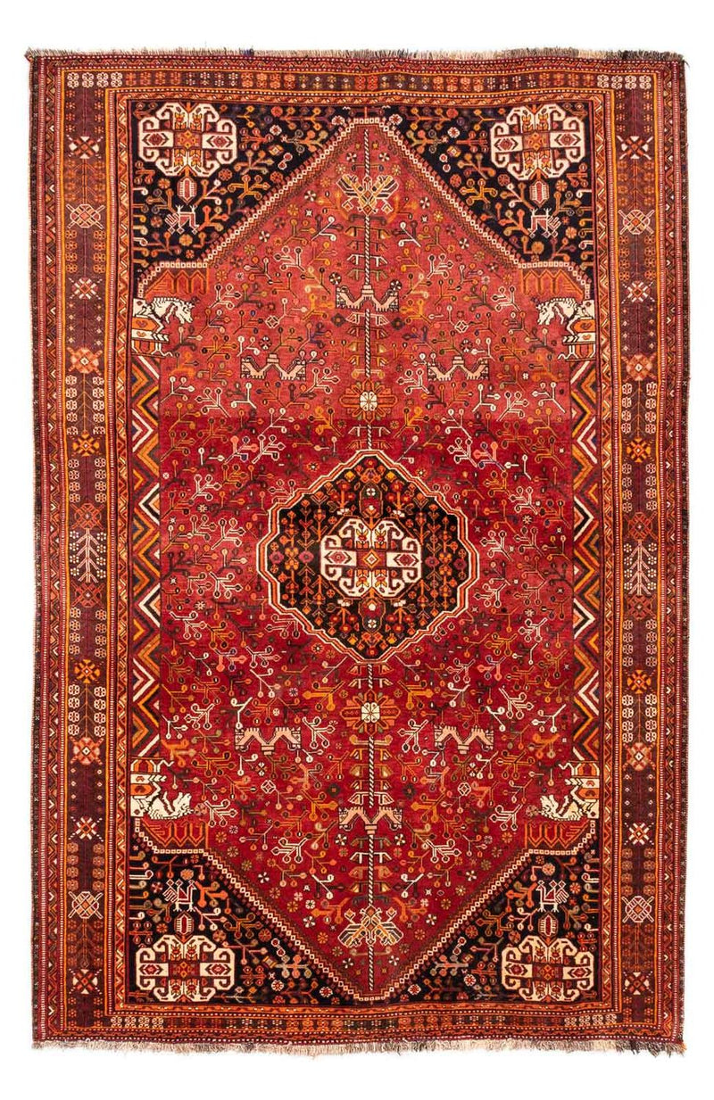 Perser Rug - Nomadic - 255 x 162 cm - red