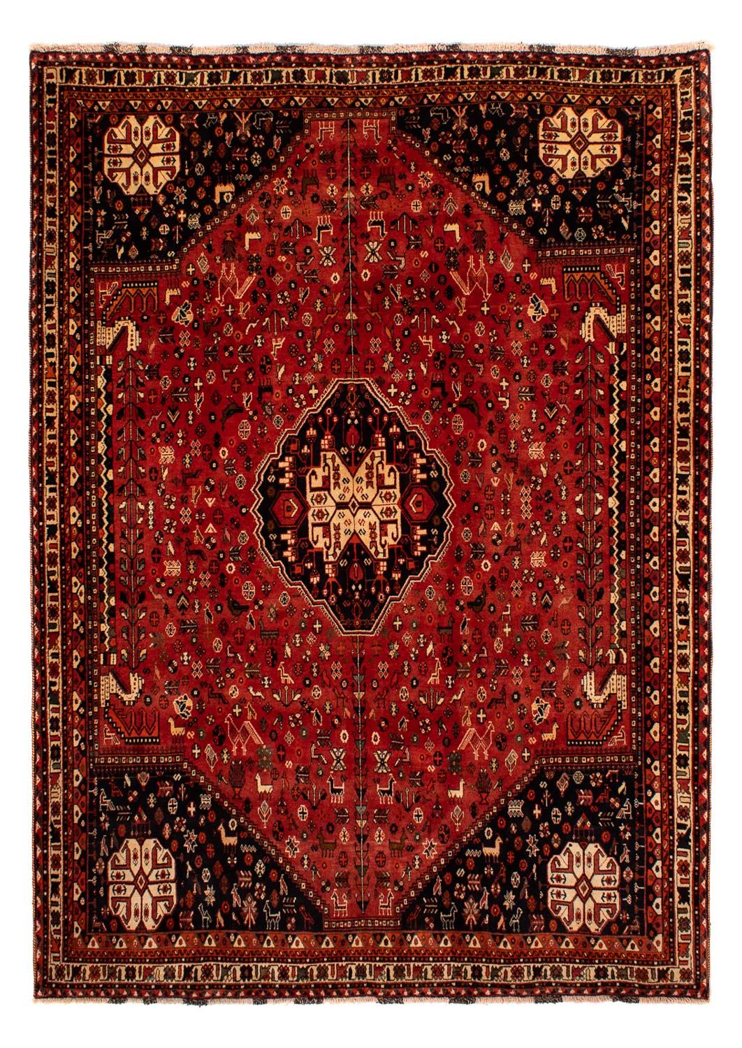 Perser Rug - Nomadic - 282 x 213 cm - dark red