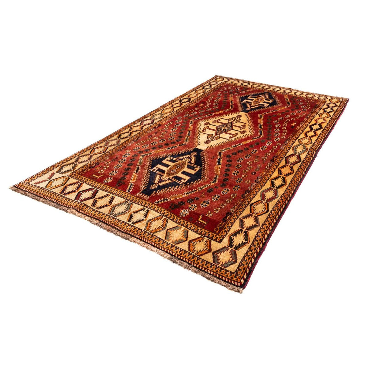 Perser Rug - Nomadic - 270 x 152 cm - red