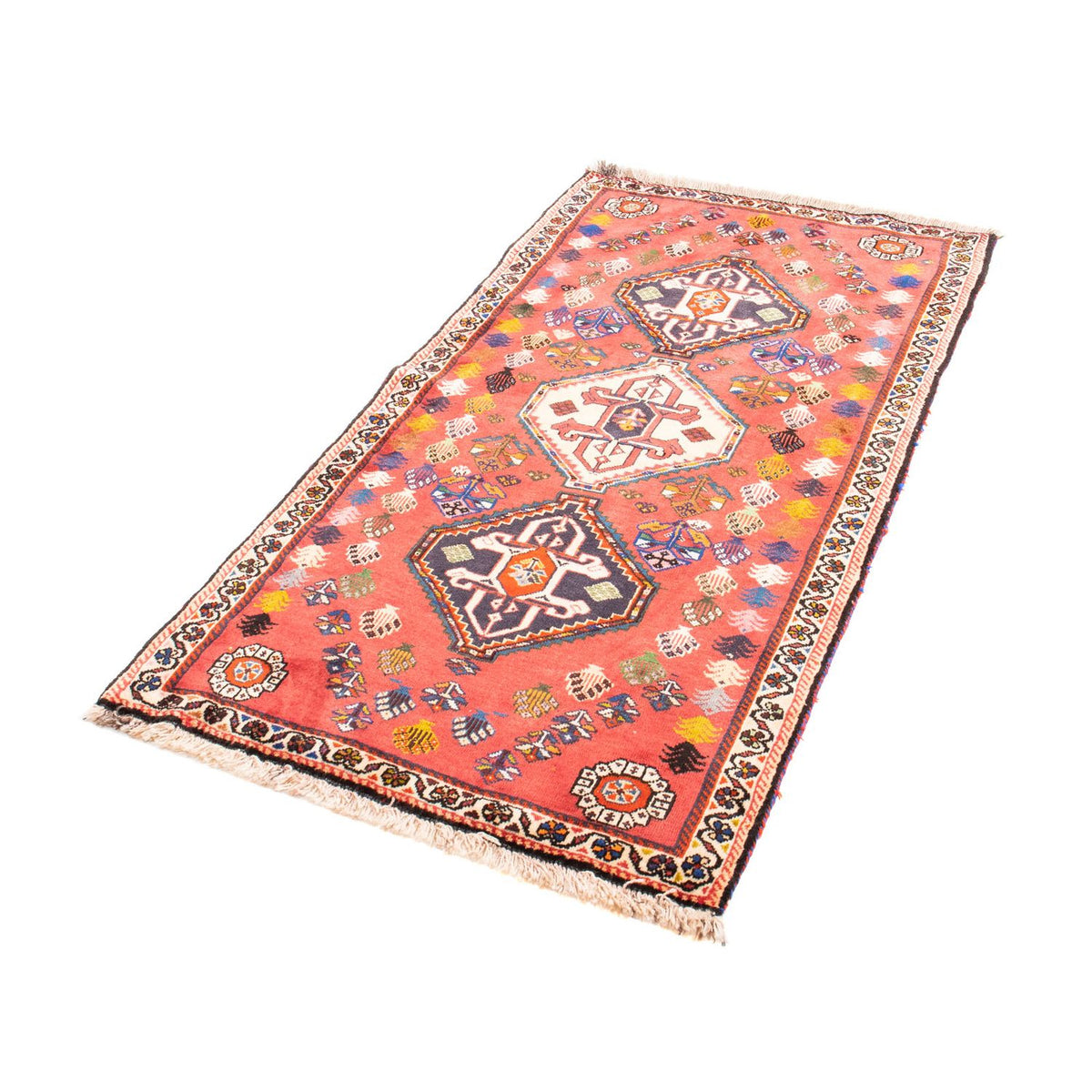 Runner Perser Rug - Nomadic - 157 x 81 cm - red